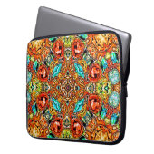 Dynamisch grafisch ontwerp voor elektronica-tas laptop sleeve (Voorkant Links)