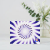 Dynamisch luminantie- en bewegings-Briefkaart Briefkaart (Staand voorkant)