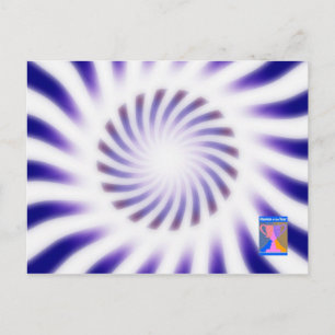 Dynamisch luminantie- en bewegings-Briefkaart Briefkaart