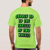 Dynamisch Motiverende Tekst Ontwerp T-shirt (Achterkant)