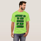 Dynamisch Motiverende Tekst Ontwerp T-shirt (Voorkant volledig)