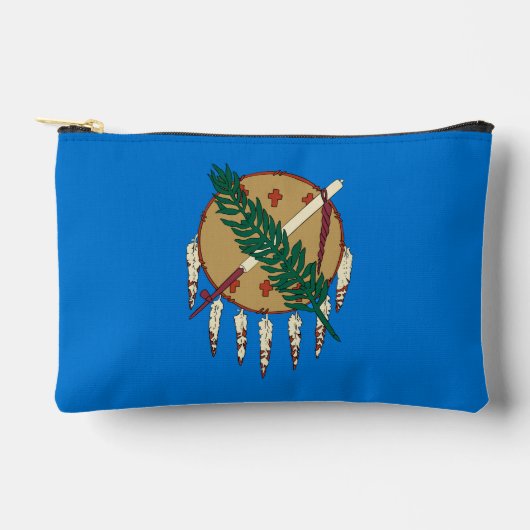 Dynamisch Oklahoma State Flag Graphic op a Etui (Voorkant)