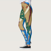 Dynamisch Oklahoma State Flag Graphic op a Leggings (Links)