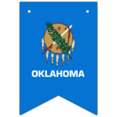 Dynamisch Oklahoma State Flag Graphic op a Vlaggetjes (Derde vlag)