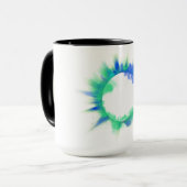 Dynamisch ontwerp: explosieve poederdecoratieve Mo Mok (Voorkant links)