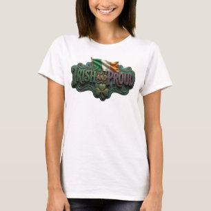 Dynamisch Paars IERS EN TROTS Print T-shirt