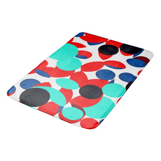 Dynamisch patroon van de kleurenspelstijl badmat (Gekanteld)