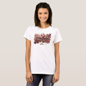Dynamisch Rode DRINK NU, DENK LATEN T-shirt (Voorkant volledig)