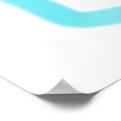 Dynamisch samenspel van vormen en kleuren poster (Hoek)