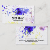 Dynamisch | Spatter II Visitekaartje (Voorkant / Achterkant)