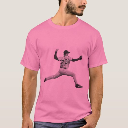 Dynamisch Sportactieontwerp T-shirt (Voorkant)
