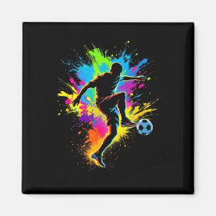 Dynamisch voetbal magneet