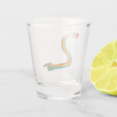 Dynamisch wijzen Hand Shot Glas (Achterkant)