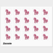 Dynamisch zilver abstract labelontwerp vierkante sticker (Vel)