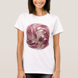 Dynamisch Zilver ABSTRACTE KUNST Abstract ontwerp T-shirt