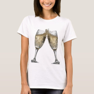 Dynamisch Zilver PROOST OP GOEDE GEZONDHEID Statem T-shirt