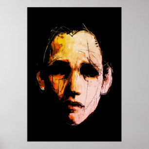 Dynamische Abstracte Energie – Moderne Expressie Poster