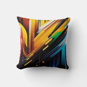 dynamische Abstracte samenstelling Kussen