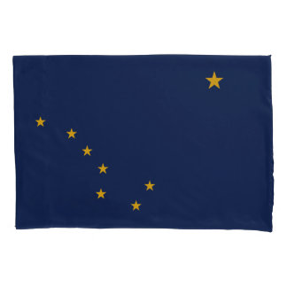 Dynamische Alaska State Flag Graphic op a Kussensloop