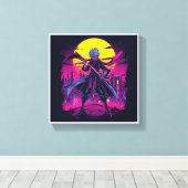 dynamische anime canvas afdruk (Insitu (Houten vloer))