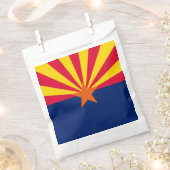 Dynamische Arizona State Flag Graphic op a Bedankzakje (Geknipt)