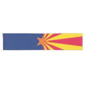 Dynamische Arizona State Flag Graphic op a Korte Tafelloper (Horizontaal)