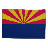 Dynamische Arizona State Flag Graphic op a Kussensloop (Achterkant)
