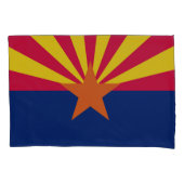 Dynamische Arizona State Flag Graphic op a Kussensloop (Voorkant)