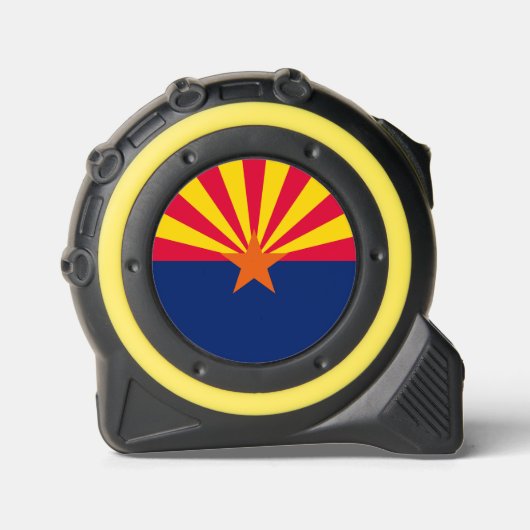 Dynamische Arizona State Flag Graphic op a Rolmaat (Voorkant)