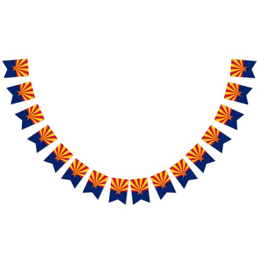 Dynamische Arizona State Flag Graphic op a Vlaggetjes (Alle)