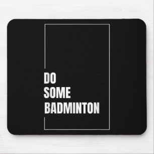 Dynamische Badminton Shuttle Racket Sport Play Cha Muismat