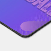 Dynamische Basketbal Desk Mat – Levendige Sport (Hoek)