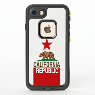 Dynamische California State Flag Graphic op een