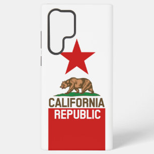 Dynamische California State Flag Graphic op een Samsung Galaxy Hoesje