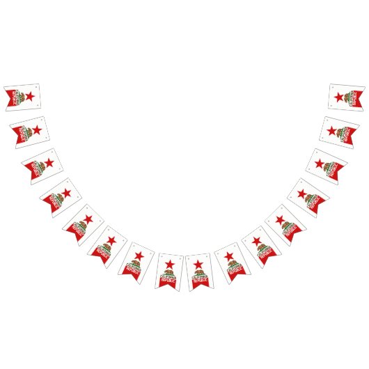 Dynamische California State Flag Graphic op een Vlaggetjes (Alle)