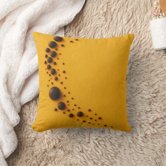 Dynamische chocoladeharmonie kussen (Deken)