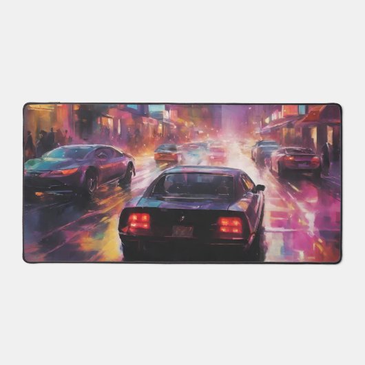 Dynamische Cityscape Racing Bureaumat (Voorkant)