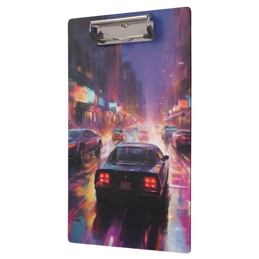 Dynamische Cityscape Racing Klembord (Links)