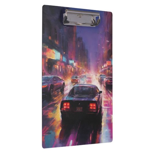 Dynamische Cityscape Racing Klembord (Rechts)