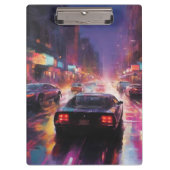 Dynamische Cityscape Racing Klembord (Voorkant)