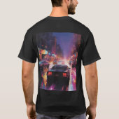 Dynamische Cityscape Racing T-shirt (Achterkant)
