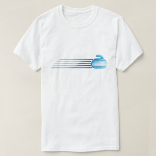 Dynamische Curlingbeweging – Ontwerp met IJs Snelh T-shirt