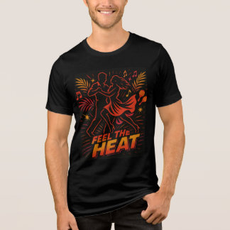 Dynamische dansbeweging met explosieve energie Tri-Blend shirt