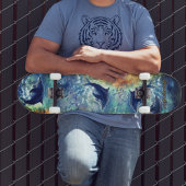 Dynamische Dolphin Ocean Wave geschilderd skateboa Persoonlijk Skateboard