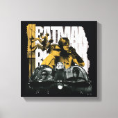 Dynamische Duo Scrapbook-foto Canvas Afdruk (Voorkant)