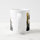 Dynamische Duo Scrapbook-foto Grote Koffiekop (Achterkant)