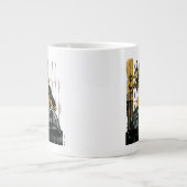 Dynamische Duo Scrapbook-foto Grote Koffiekop (Voorkant)