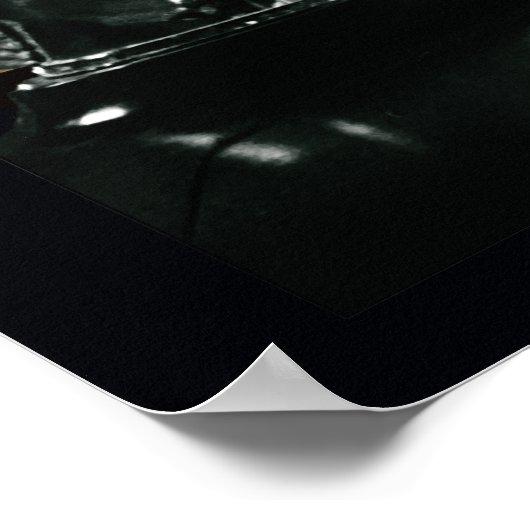 Dynamische Duo Scrapbook-foto Poster (Hoek)