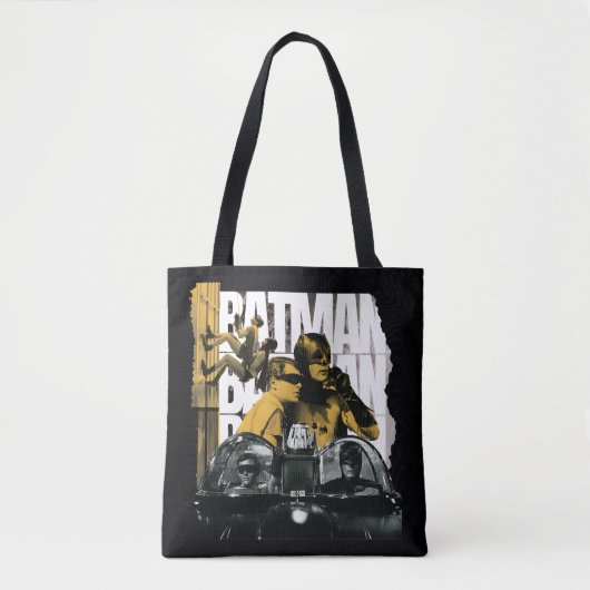 Dynamische Duo Scrapbook-foto Tote Bag (Voorkant)