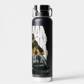 Dynamische Duo Scrapbook-foto Waterfles (Achterkant)